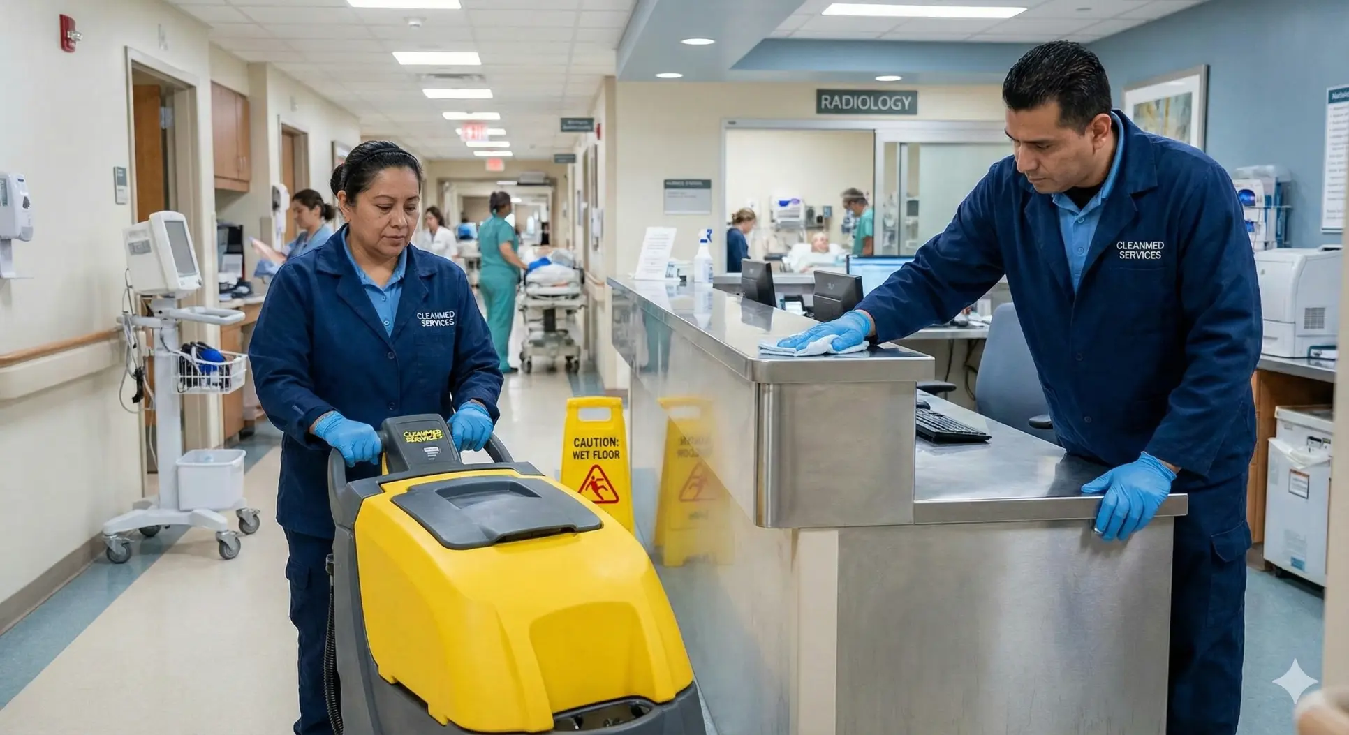 Medical Facility Cleaning Service